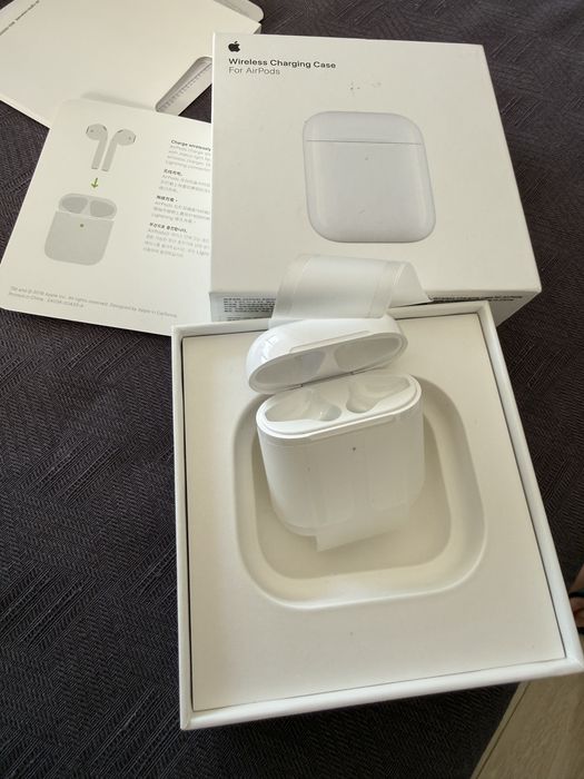 Apple AirPods Wireless Charging Case A1938, (sem AirPods), nunca usada