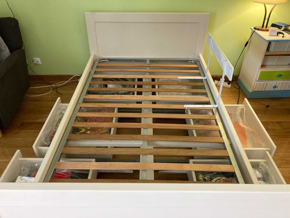 Cama corpo e meio 1.20X2.00 da Oficina Rustica