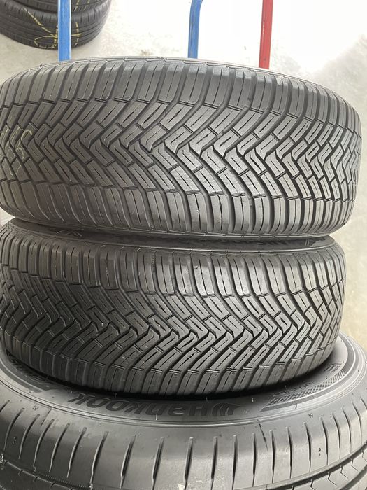 2x opony caloroczne 195/55/16 continental