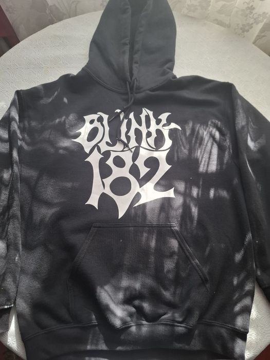 вінтаж худі blink-182 vintage rock merch вінтажний рок мерч