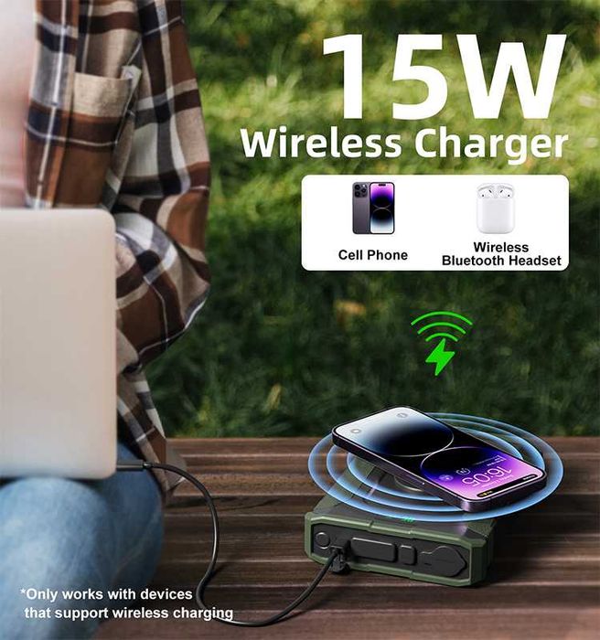 Power bank LiFePO4 60000mAh 120W/192Wh для ноутбука Starlink mini