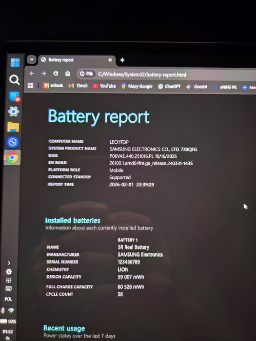 Samsung Galaxy book 3 360 13cali OLED i5-1340P 16GB RAM 1TB