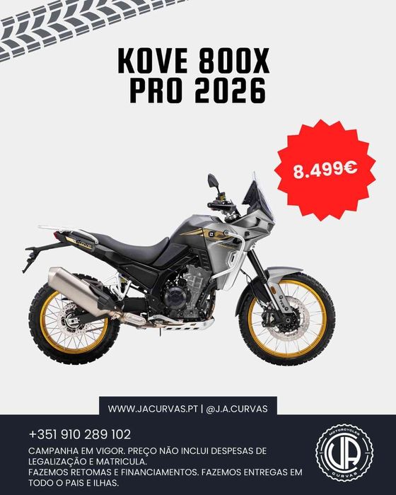 KOVE 800X PRO 2026 (CAMPANHA EM VIGOR)