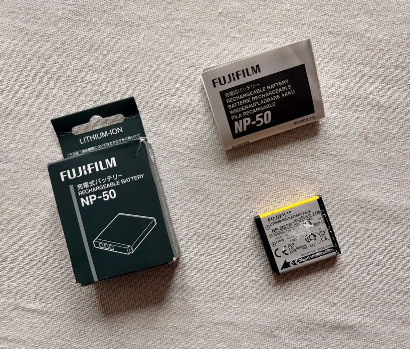 Oryginalna bateria akumulator Fujifilm NP-50 Fujifilm X10 Fujifilm X20