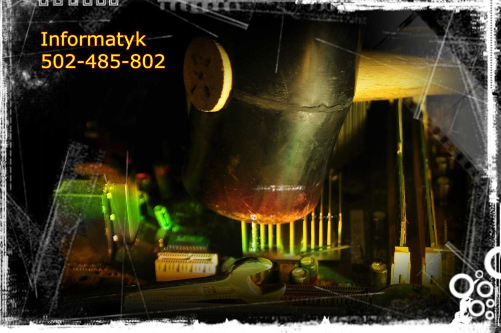 Technik Informatyk 24/7 Dojazd do domu Poznań i okolice