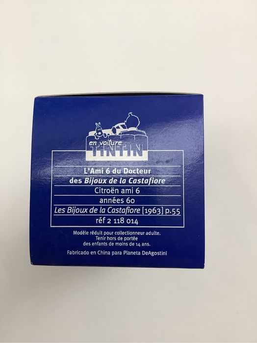 Carro do Tintin em muito bom estado