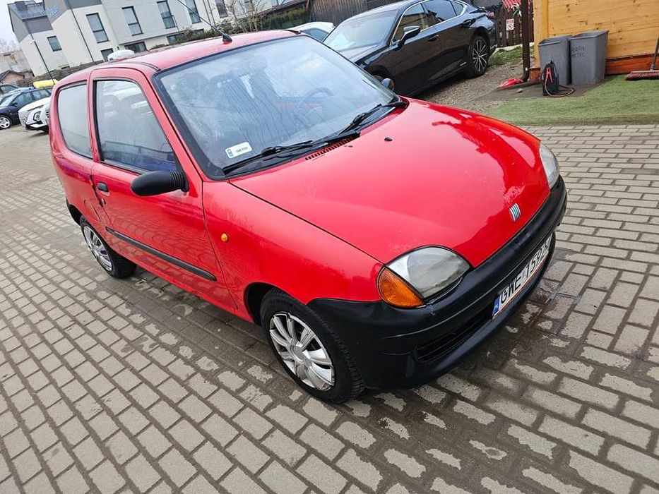 Fiat Seicento 2000r/1.1benzyna/54KM/opłaty aktualne/niski przebieg