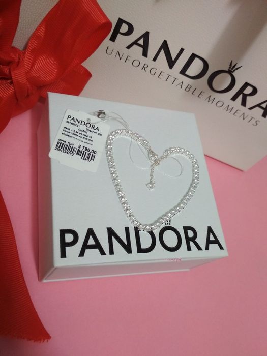 Браслет пандора оригінал pandora нова срібна прикраса