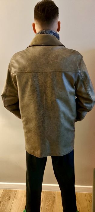 Kurtka skórzana męska Marbet, klasyk