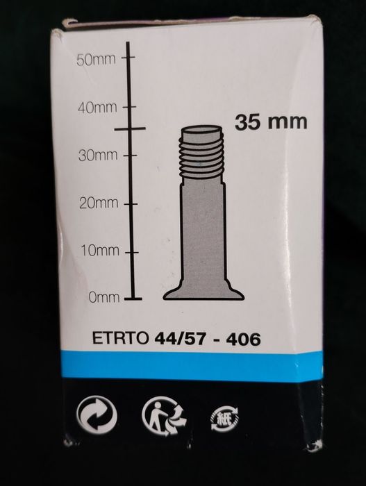 Decathlon nowa dętka rowerowa 20"