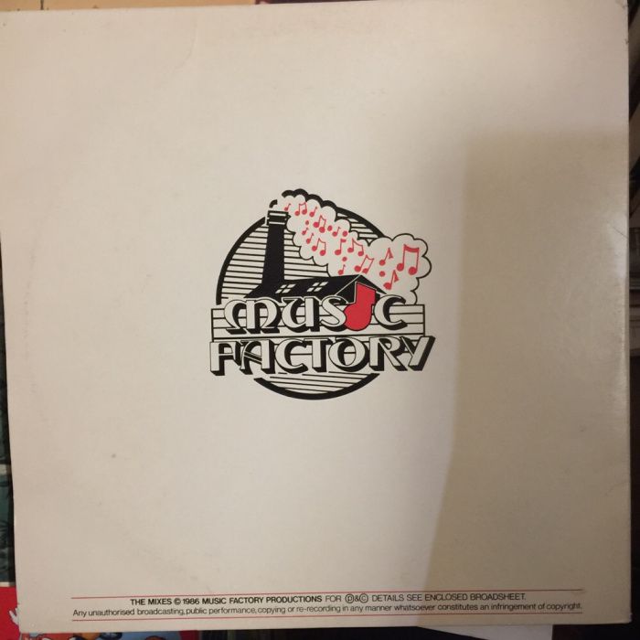 Music Factory mastermix - issue 3 - DJ mix - 1986 - Raro