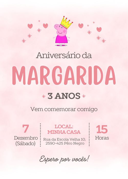 Convites Personalizaveis