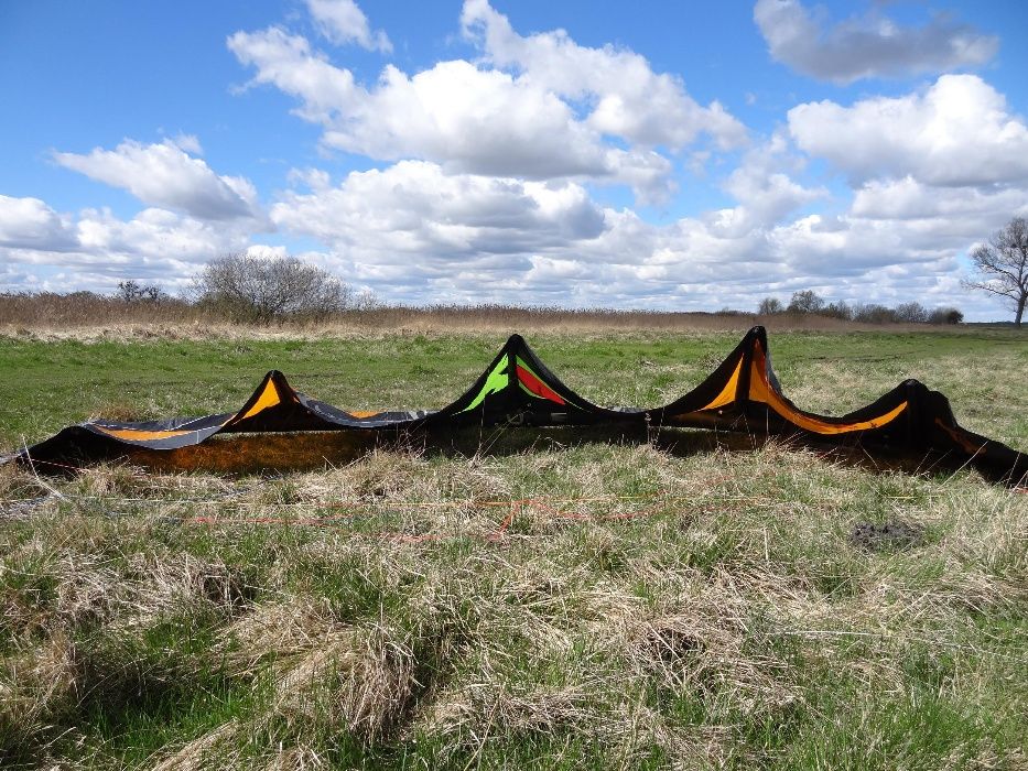 ADVANCE kite +bar stan b,dobry nienaprawiany jak ozone