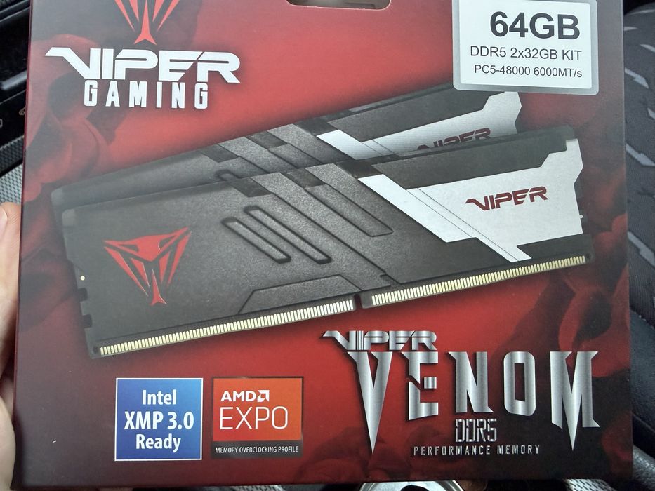 Patriot 64GB (2x32GB) 6000MT/s CL30  Venom