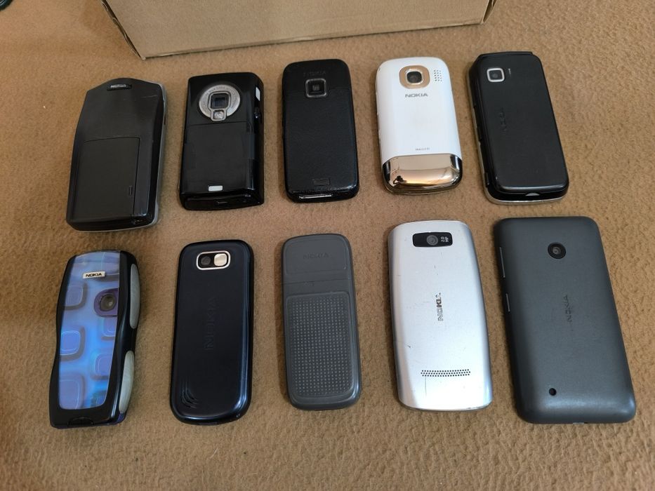 Coleção de 10  telemóveis Nokia