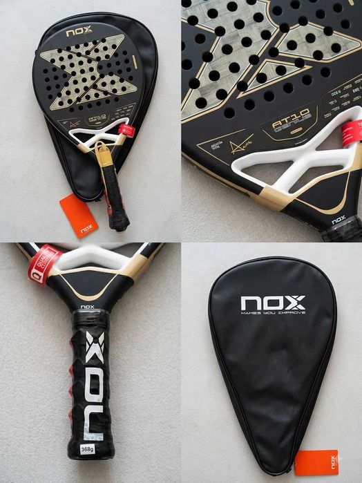 Raquete de Padel Nox AT10 Luxury Genius 18K Alum 2026 – Agustín Tapia
