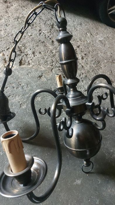 Candeeiros sala latão