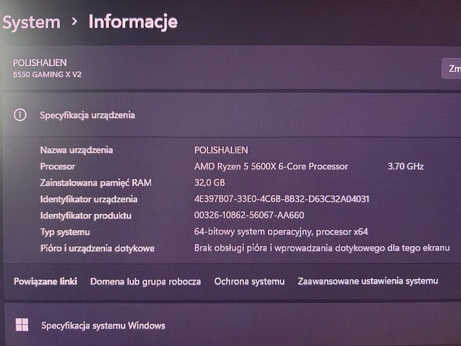 Komputer PC AMD Ryzen 5, RTX 3060, 32 GB DDR4