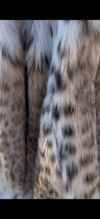 Рысь шуба новая из рыси размер 46-48