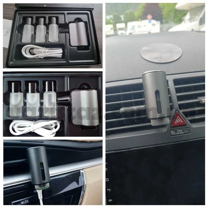 Автоматический ароматизатор, освежитель воздуха в авто Car Aroma M80