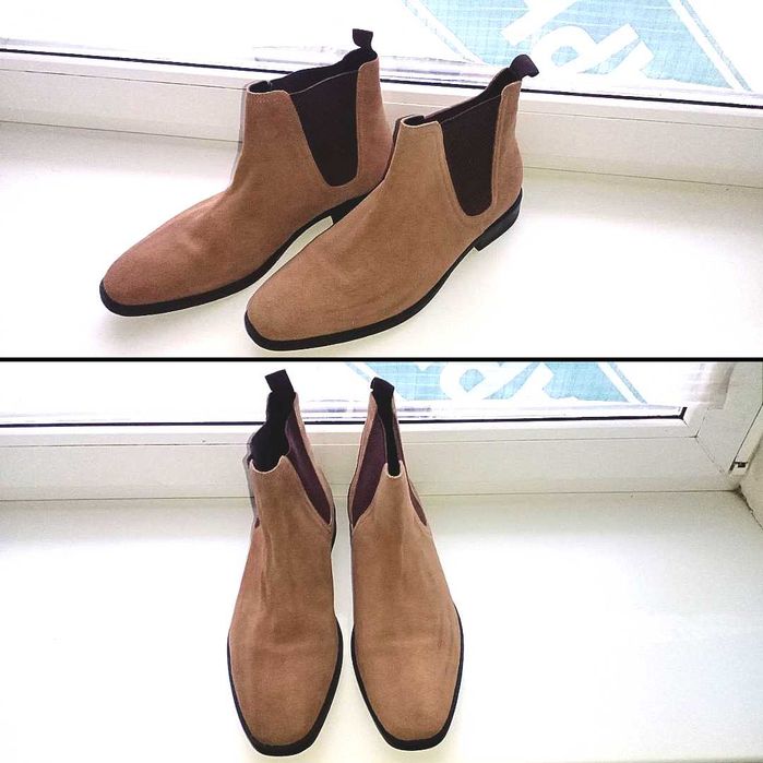 Мужские ботинки челси 44 (29, 5 см стелька)