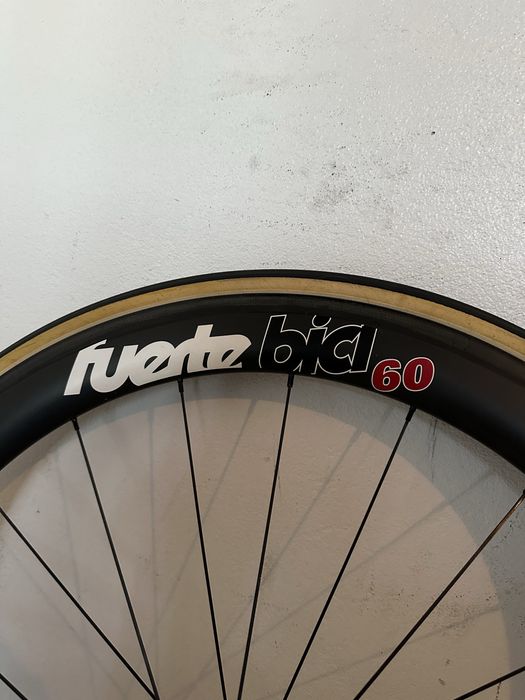 Rodas carbono Fuerte Bici 60 Tubular