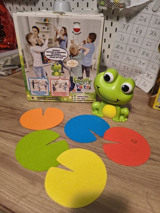 Gra froggy party ruchowa elektroniczna dumel pl
