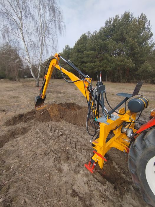 Koparka podczepiana do ciągnika