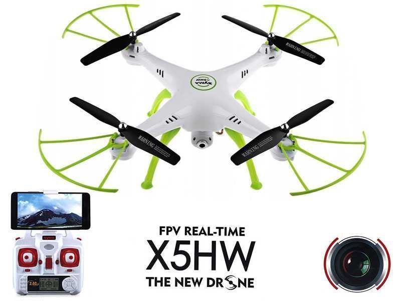 Nowy DRON RC SYMA X5HW z Kamerą Wi-Fi FPV Markowy Quadrocopter – SKLEP