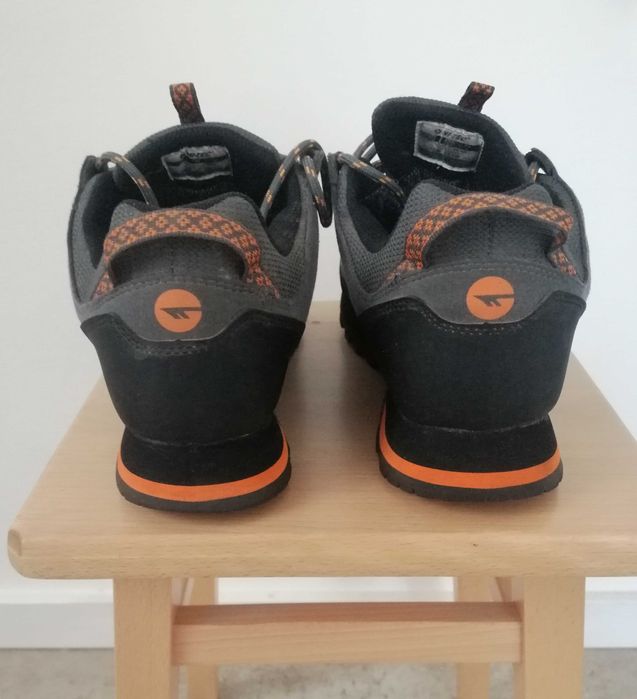 Buty HI-TEC Gelen II Low WP Dark Green/Black/Orange 43