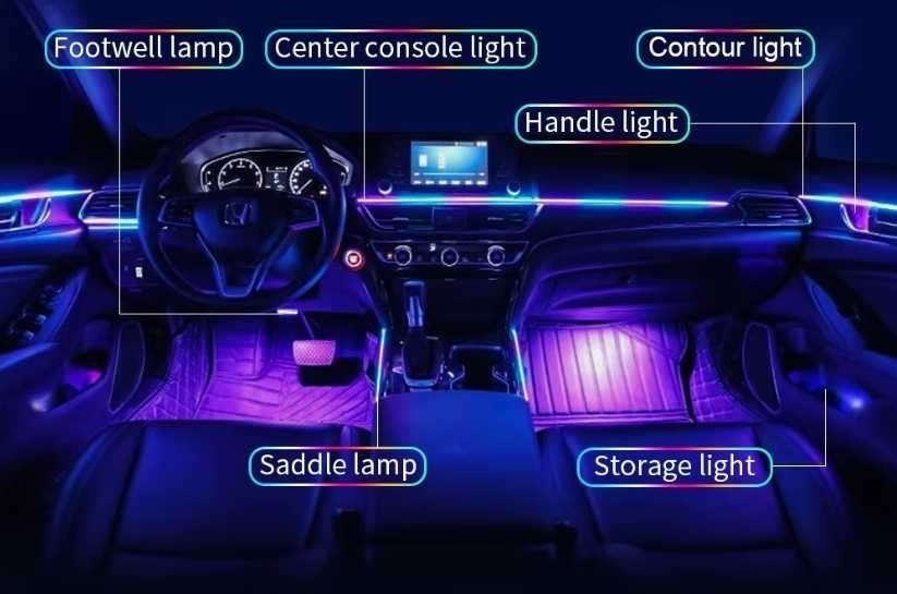Led Interior automotivo RGB