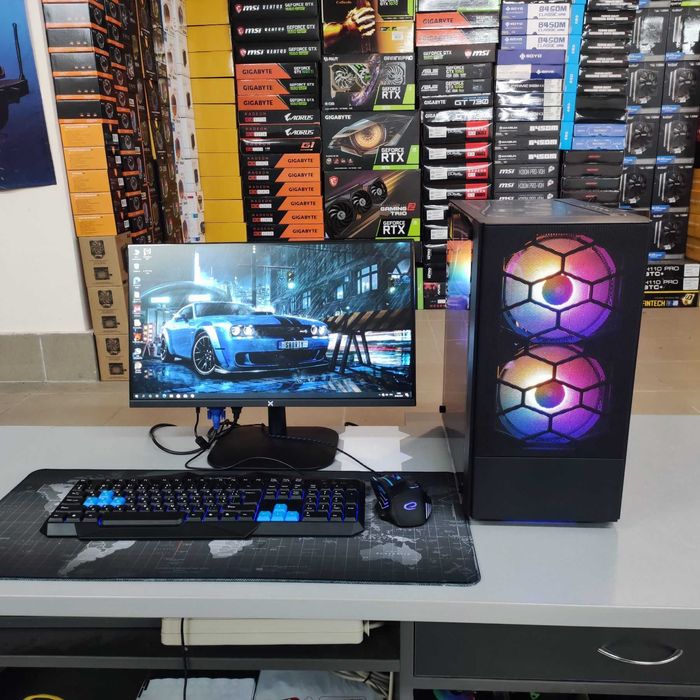 Компютер Новий Ryzen 5 3600, 16GB DDR4, Sapphire RX 580, SSD 512GB m2