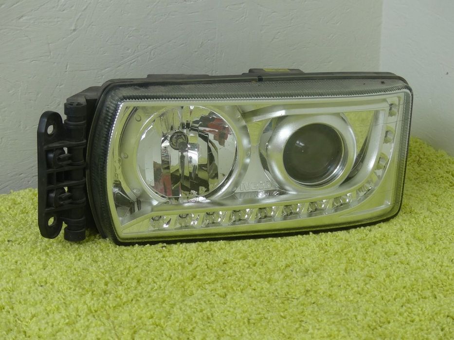 lampa przód lewa iveco stralis xenon led 13r- uszkodzona euro
