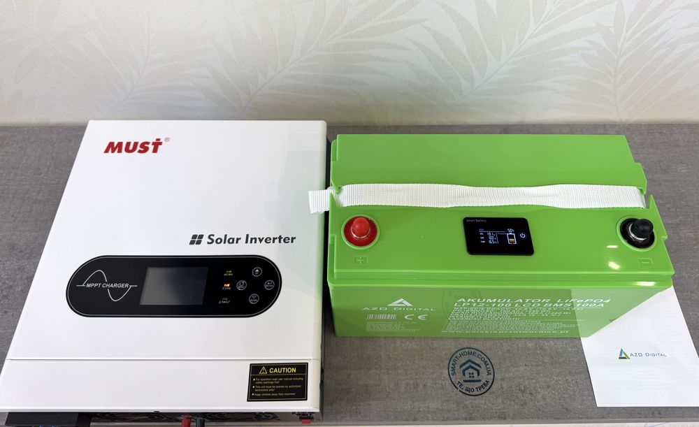 2кВт‼️12 220В 3200Вт инвертор бесперебойник для дома зарядная станция