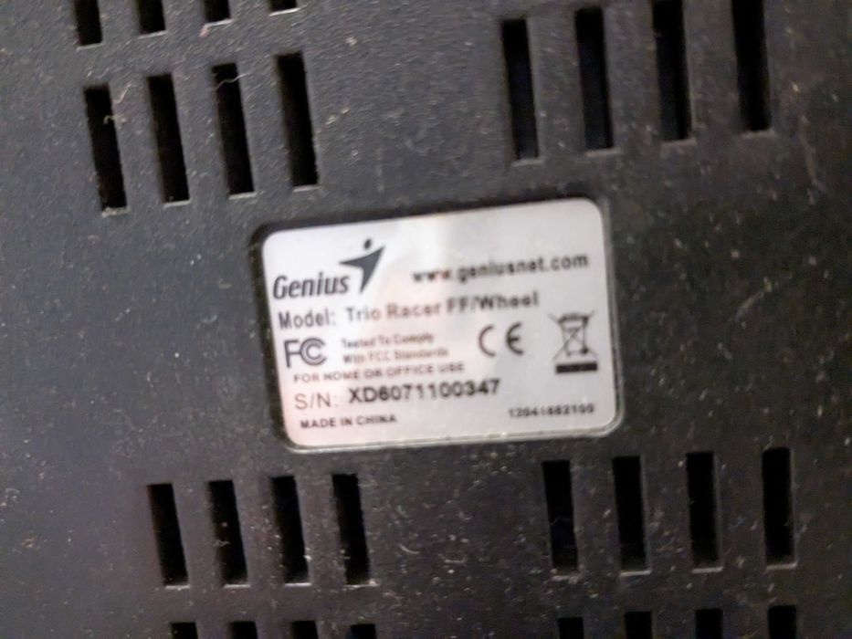 Genius Trio Racer FF PC/ Wheel