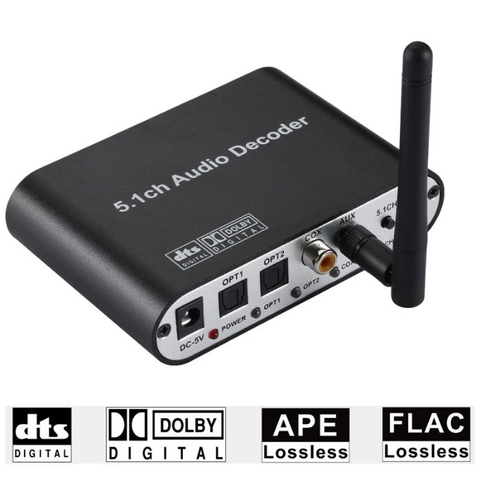 HDMI ARC конвертер аудіо декодер звуку Spdif блютуз в аналоговий 5.1