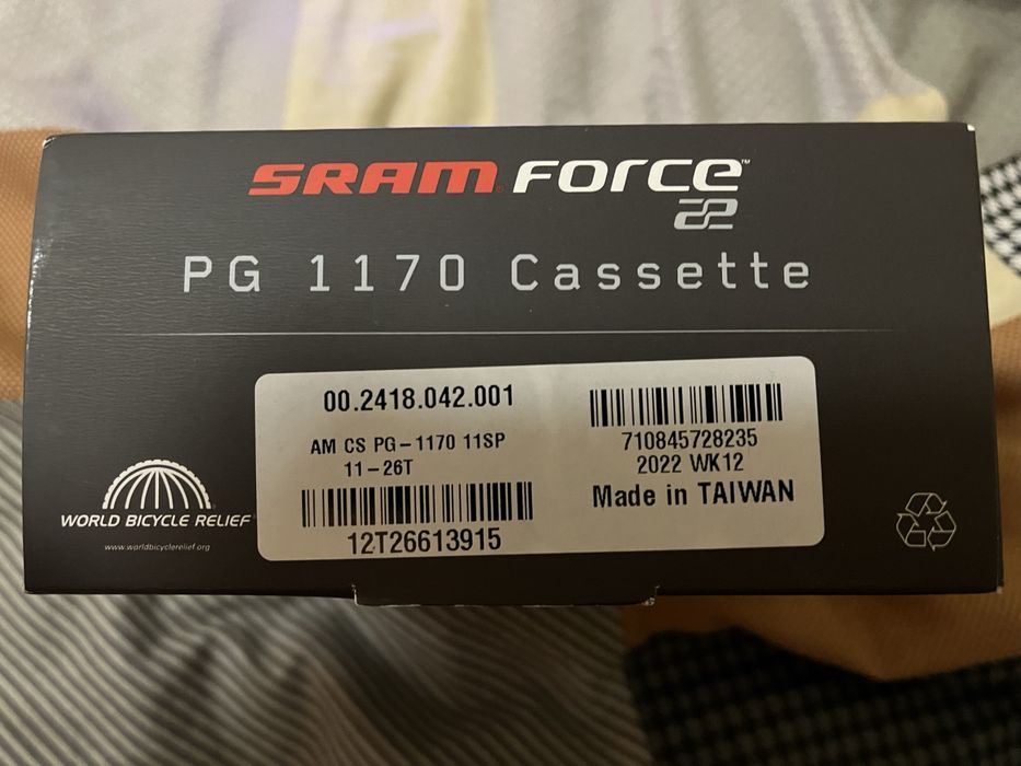 Касета Sram PG-1170 11-26 11 зірок