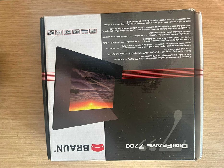 DIGIFRAIME BRAUN 7700