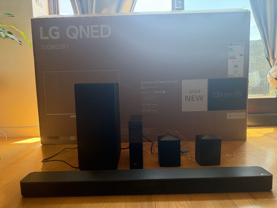 Telewizor LG razem z soundbar