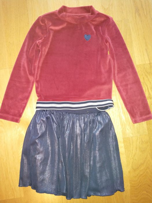 Komplet bluza i spódnica rozm. 116