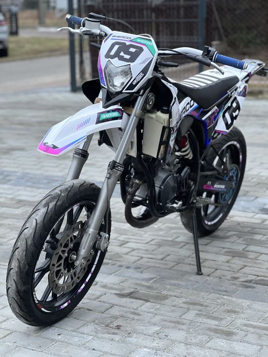 Sherco sm se 75/50  supermoto nie, rieju, derbi yamaha beta