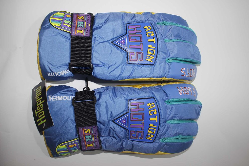 Luvas Ski - M / L - Vintage Retro - Novas - Neve Snow