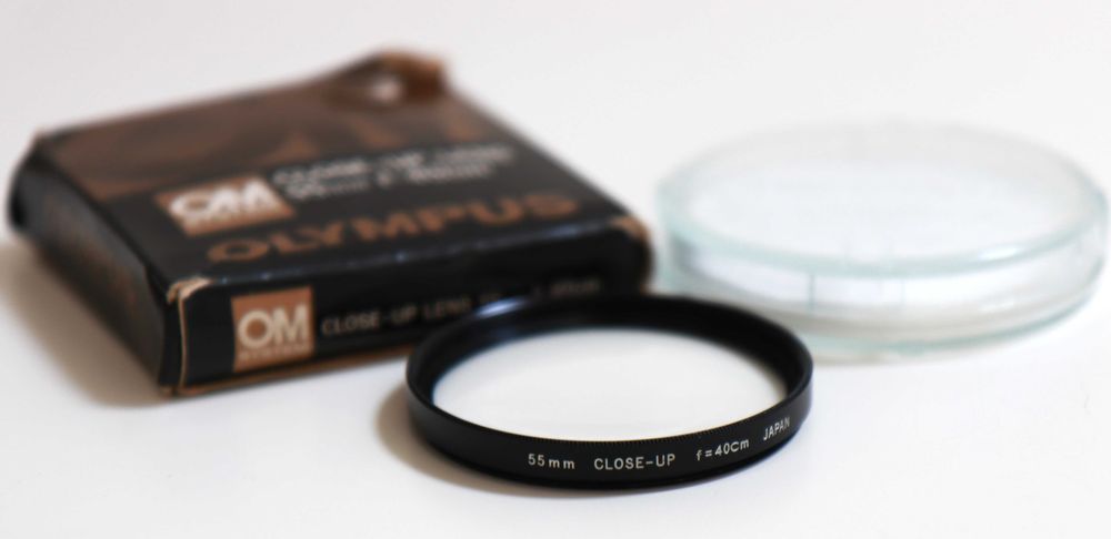 Filtro Close-Up 55mm f=40cm Olympus