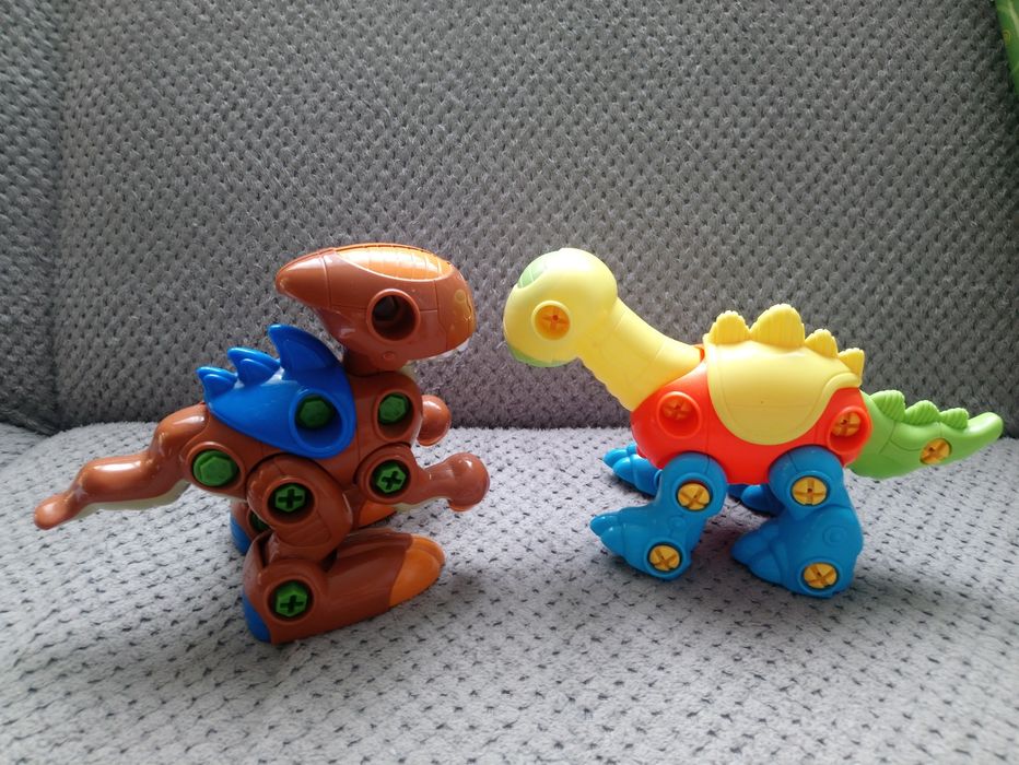 Dinozaury do skręcania duże