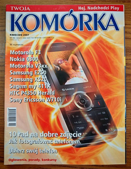 Twoja Komórka Kwiecień 2007, NR 4/111