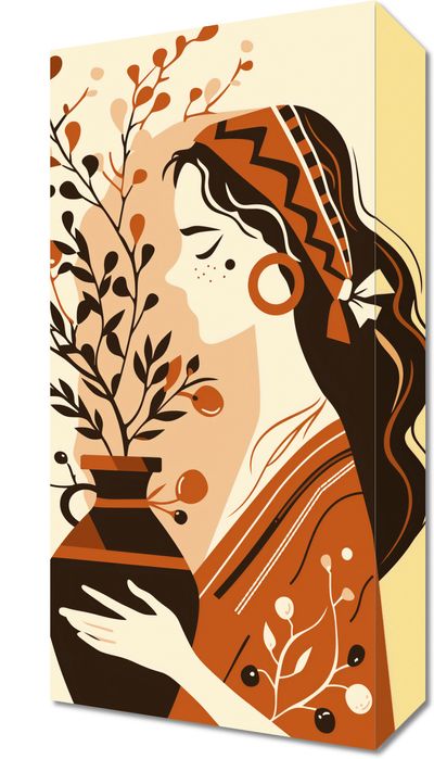 Obraz 20x40cm Natura Własnej Matki