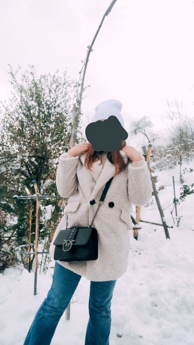 шубку біла тедді