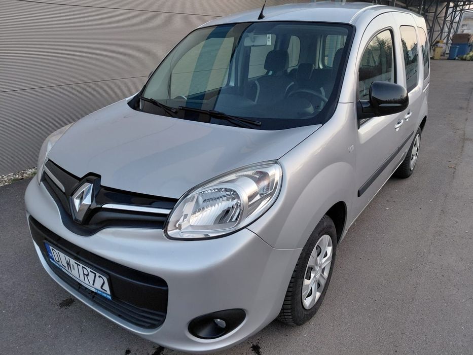 Renault Kangoo LIFT 2013r. 1,6 16V 106KM Przeb.156ty.km. Klimatyzacja 5 osobowy