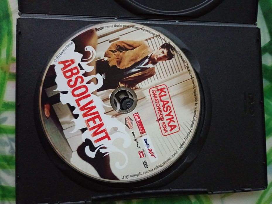 Film DVD Absolwent Dustin Hoffman