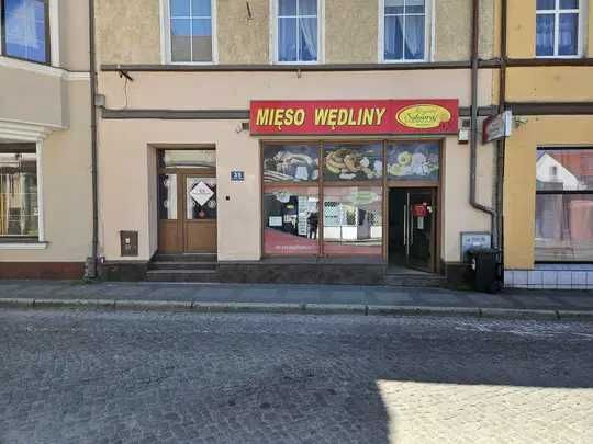 Sprzedam 2 lokale w Sulęcinie mieszkanie parter kosmetyczka fryzjer